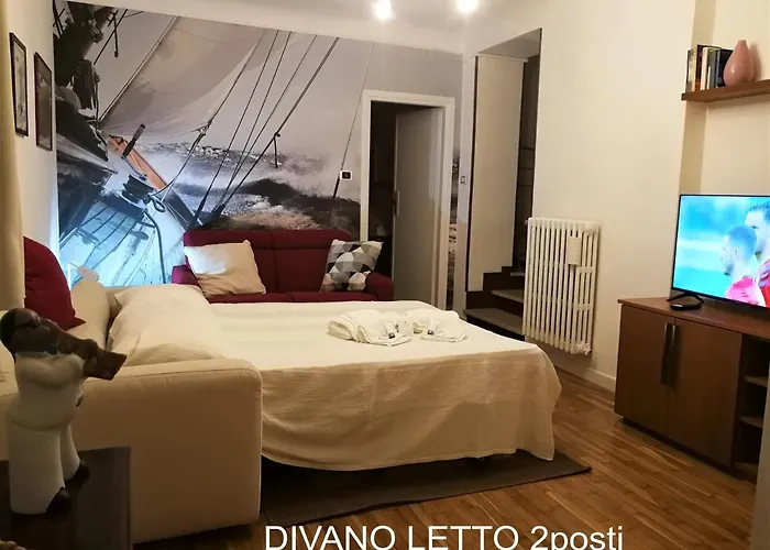 아파트 Comodo Con Giardino E Patio